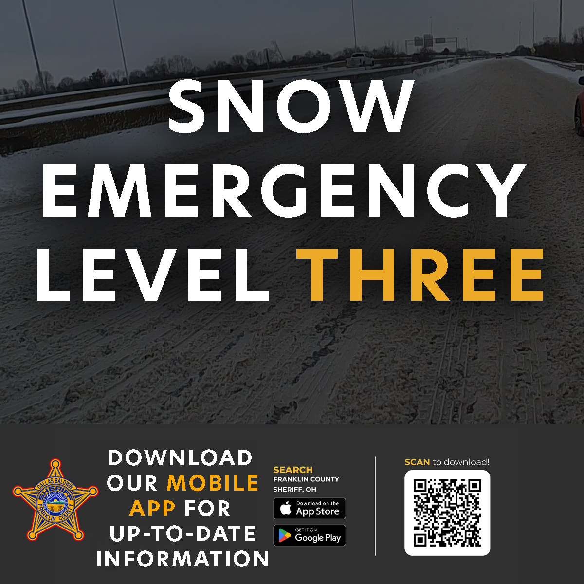 Level 3 Snow Emergency – Temporary Closure